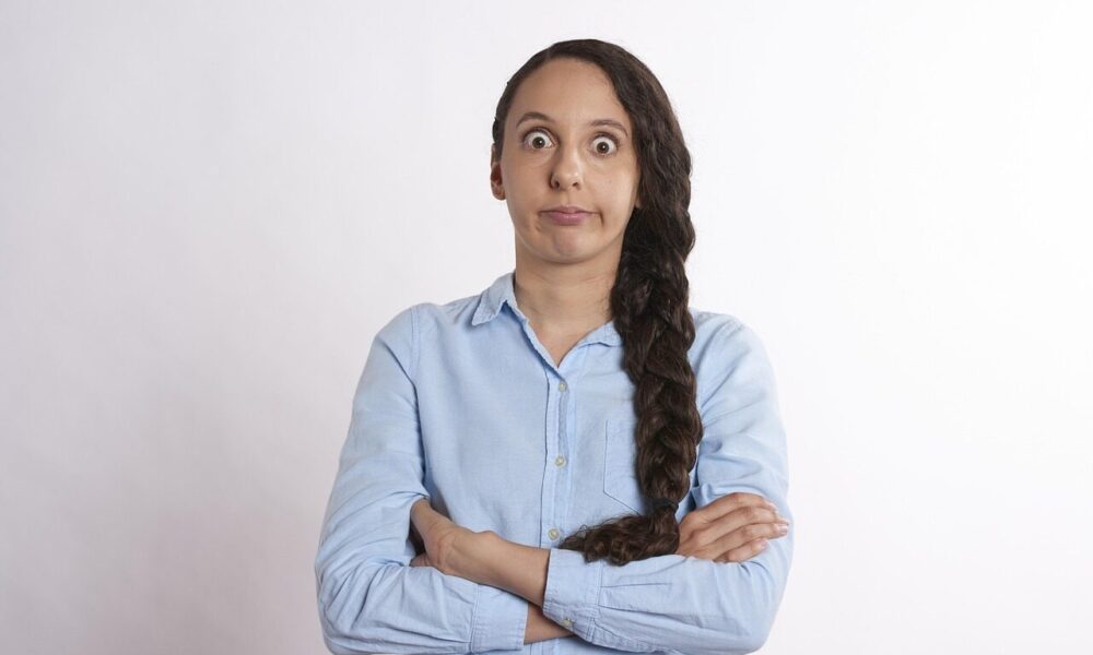young, woman, isolated, arms crossed, crossed, arms, paranoid, girl, female, adult, person, brunette, women, annoyed, irritated, corporate, face, button down, shirt, office, angry, business, manager, professional, businessman, worker, anger, employee, expression, executive, unhappy, furious, frustrated, upset, paranoid, annoyed, annoyed, irritated, irritated, irritated, irritated, irritated, frustrated