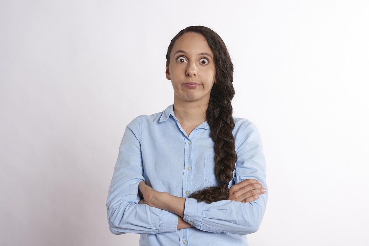 young, woman, isolated, arms crossed, crossed, arms, paranoid, girl, female, adult, person, brunette, women, annoyed, irritated, corporate, face, button down, shirt, office, angry, business, manager, professional, businessman, worker, anger, employee, expression, executive, unhappy, furious, frustrated, upset, paranoid, annoyed, annoyed, irritated, irritated, irritated, irritated, irritated, frustrated