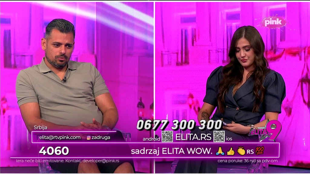 Bora Santana prekinuo svaki kontakt sa Anastasijom Brčić posle emisije Narod pita (VIDEO) – Bora Santana i Anastasija Brčić