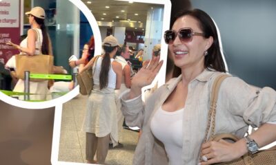 Ceca Ražnatović na aerodromu u Malagi: Opušteno izdanje iznenadilo prolaznike