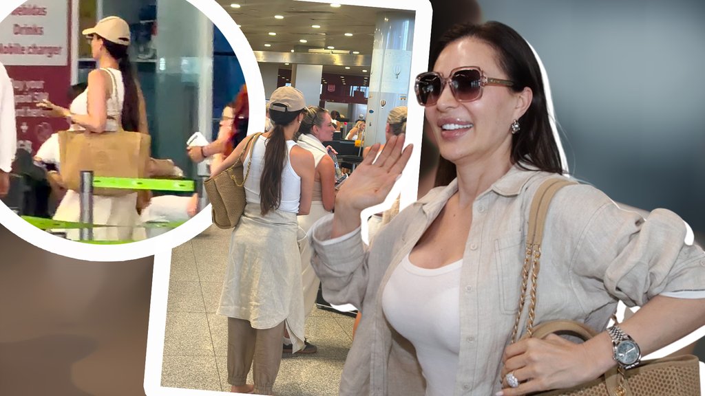 Ceca Ražnatović na aerodromu u Malagi: Opušteno izdanje iznenadilo prolaznike