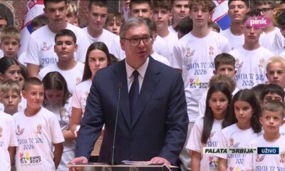 Predsednik Vučić primio mlade sportiste iz regiona i sveta u Palati Srbija (VIDEO) – prijem mladih sportista