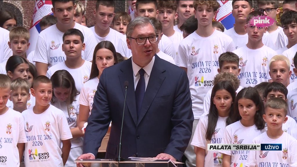 Predsednik Vučić primio mlade sportiste iz regiona i sveta u Palati Srbija (VIDEO) – prijem mladih sportista