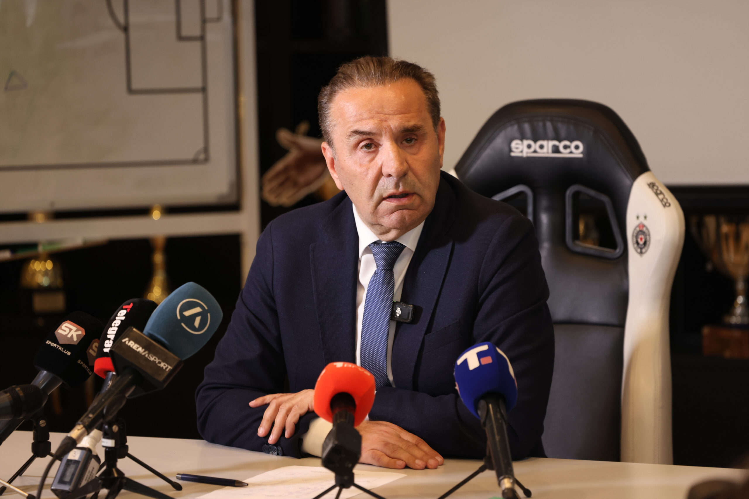 Rasim Ljajić otkrio razloge zabrane: Zašto Idrisu Baba nije registrovan za Tobol – Rasim Ljajić Partizan Liga konferencija