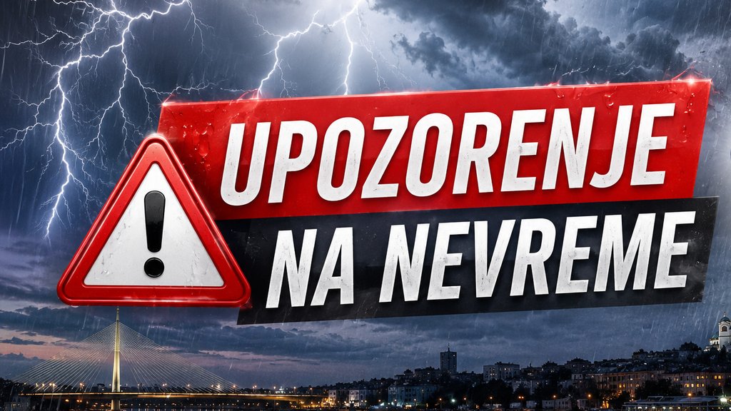 RHMZ upozorava na nepogode: Gde se očekuju pljuskovi i olujni vetar u Srbiji – upozorenje na nepogode u Srbiji
