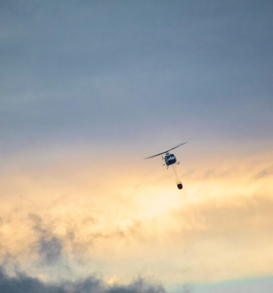 Vojska Srbije angažuje helikoptere za gašenje požara u Deliblatskoj peščari – Vojska Srbije Deliblatska peščara