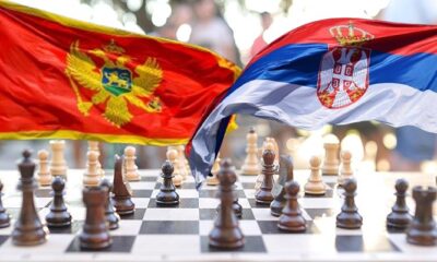 Šahovski meč prijateljstva Srbije i Republike Srpske održan na mostu u Zvorniku – Srbija šah meč prijateljstva