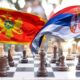 Šahovski meč prijateljstva Srbije i Republike Srpske održan na mostu u Zvorniku – Srbija šah meč prijateljstva