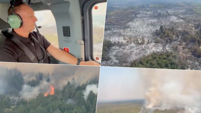 Požari u Srbiji: Deliblatska peščara pod vatrom, više od 700 hektara zahvaćeno