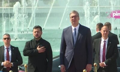 Predsednik Vučić dočekao predsednika Zelenskog ispred Palate Srbija – svečani doček za ukrajinskog predsednika