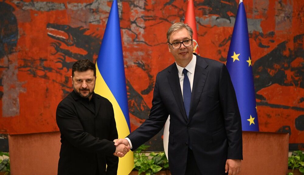 Predsednik Vučić i Zelenski razgovaraju o unapređenju odnosa Srbije i Ukrajine – odnosi Srbije i Ukrajine
