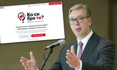 Predsednik Vučić: Svaka od 14.000 prijava građana na portalu 'Ko si bre ti' biće razmotrena – prijave na portalu Ko si bre ti