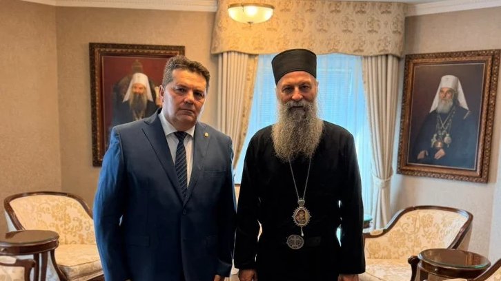 Stevandić i patrijarh Porfirije: Sabornost kao oslonac srpskog naroda – sabornost srpskog naroda