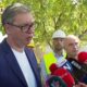 Aleksandar Vučić obilazi radove na starom železničkom mostu u Beogradu – radovi na starom železničkom mostu