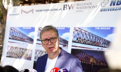 Predsednik Vučić najavio završetak obnove Starog železničkog mosta u Beogradu – Stari železnički most u Beogradu
