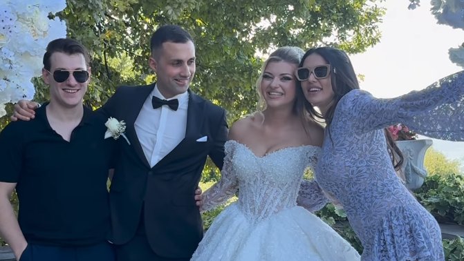 Tanja Savić otkrila radost zbog venčanja brata Nemanje i Sare na Instagramu – brat Tanje Savić venčanje