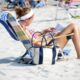 beach, sand, girl, shore, sunbathing, summer, beach chair, reading, bikini, holiday, nature, woman, relaxing, resting, seashore