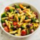 italian, pasta, salad, garden, nature, healthy, dish