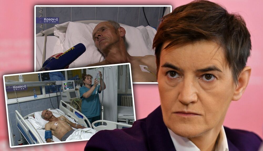Ana Brnabić zahteva reakciju povodom napada na Srbina u Zubin Potoku – napad u Zubin Potoku