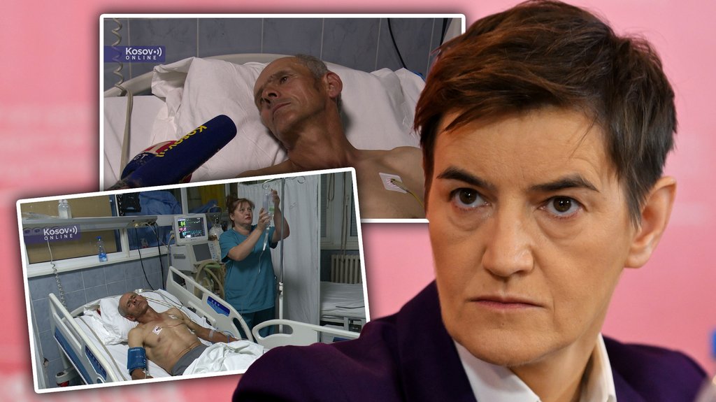 Ana Brnabić zahteva reakciju povodom napada na Srbina u Zubin Potoku – napad u Zubin Potoku