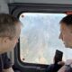 Požari na planini Stolovi i kod Bujanovca: Dačić iz helikoptera pratio akciju gašenja