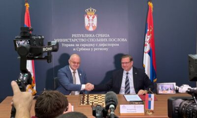 Šahovski savez Srbije i Uprava za dijasporu potpisali protokol o saradnji – protokol o saradnji Šahovskog saveza Srbije