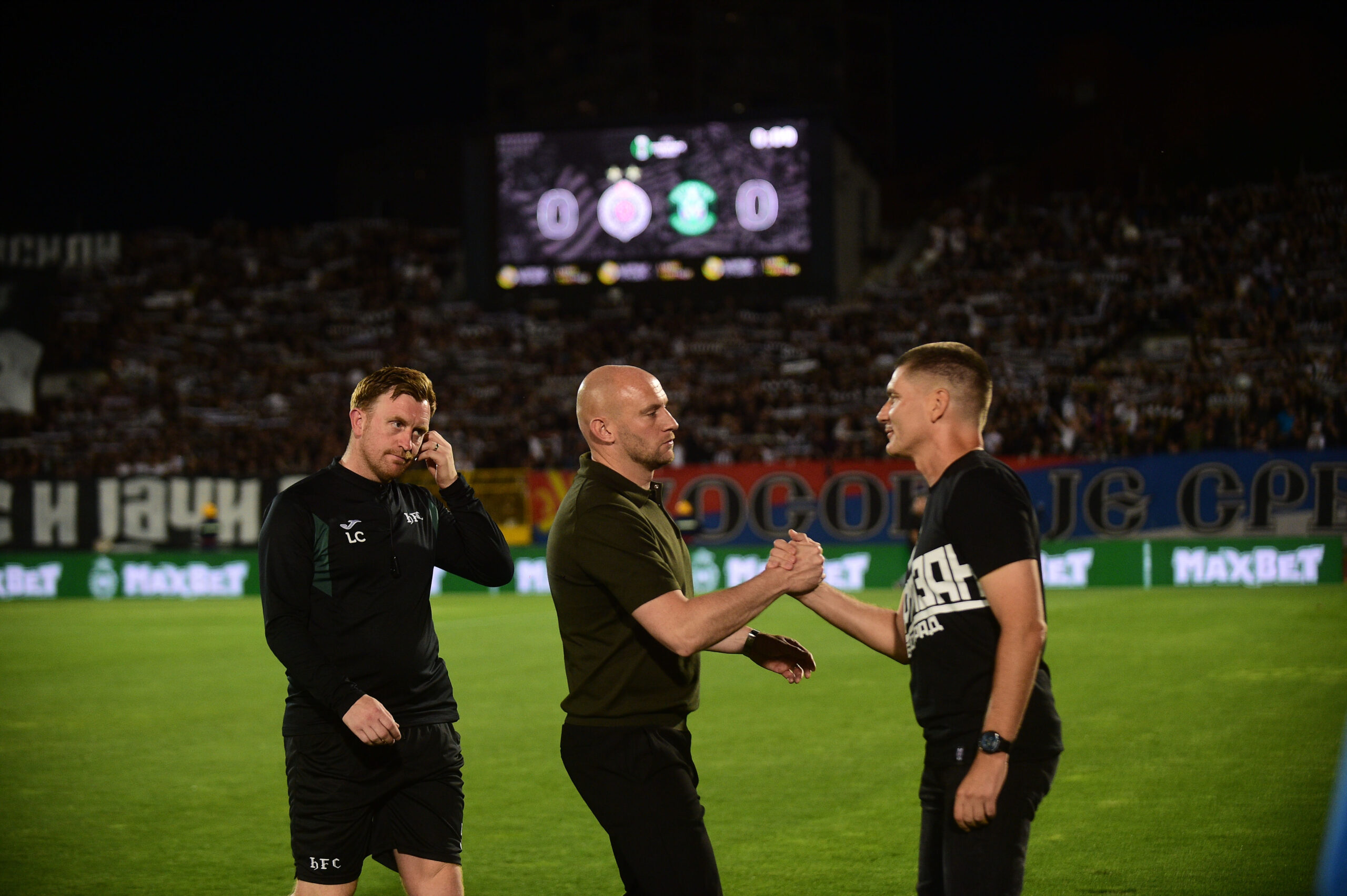 Partizan preokretom pobedio Tobol 5:1 u Kazahstanu: Slavlje sa navijačima obeležilo plasman u plej-of