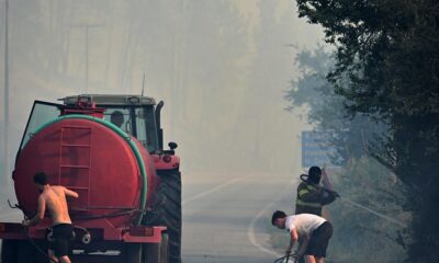 Požar kod Fourke u Grčkoj: Evakuisano 250 ljudi, među njima i beba