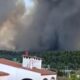 Požar kod Sivirija na Halkidikiju, vatrogasci na terenu, turistima upućena upozorenja