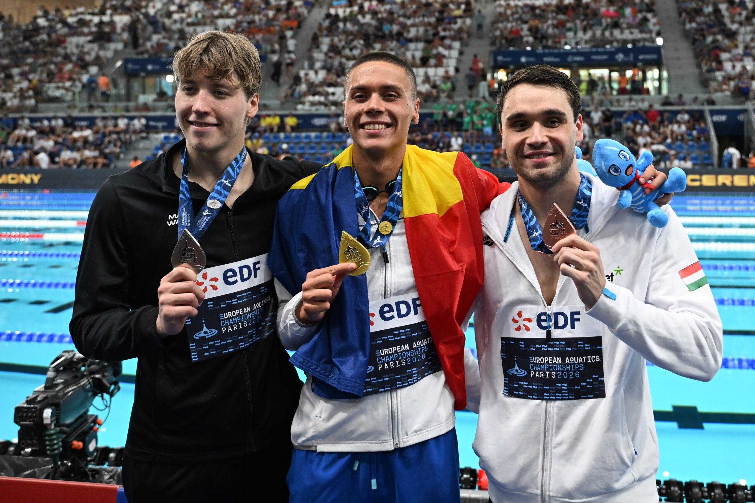 David Popovići osvojio zlato na 200 metara slobodno na Evropskom prvenstvu u Parizu – zlatna medalja na Evropskom prvenstvu