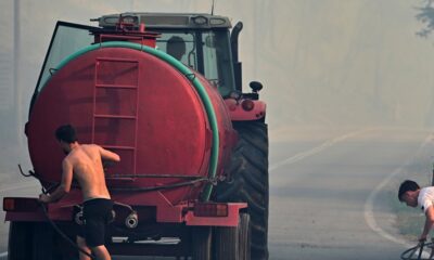 Požar zahvatio Titovu vilu na Gorici iznad Bugojna, gust dim iznad objekta – Titova vila na Gorici iznad Bugojna