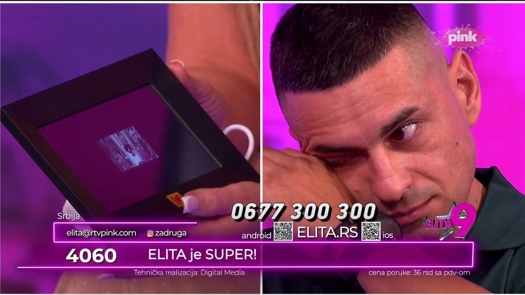 EMOCIJE PREPLAVILE STUDIO TOKOM EMISIJE: Nenad Macanović Bebica rasplakao se dok je gledao video sa Teodorom (VIDEO)