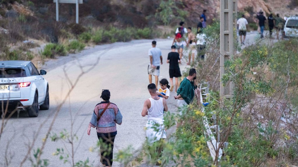 Marokanske snage zaustavile pokušaj masovnog prelaska migranata u Seutu – pokušaj prelaska migranata u Seutu