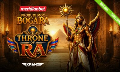 Throne of Ra: Nova Meridianbet igra donosi duh starog Egipta i spektakularne dobitke