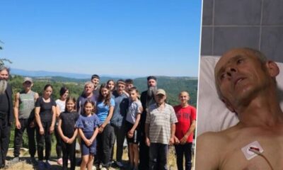 Vladika Ilarion i monasi Visokih Dečana posetili porodicu Nenada Raškovića u selu Dren – poseta porodici Nenada Raškovića