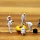 police, crime scene, murder, forensics, miniatures, characters, miniature figures, search for clues, crime, criminal case, detection, did, capital crime, examination, sense, offense, fingerprints