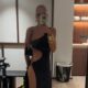 MODNI IZBOR KRISTINE BEKVALAC IZAZVAO PAŽNJU: Crna haljina sa dubokim šlicem privukla komentare na Instagramu (FOTO)