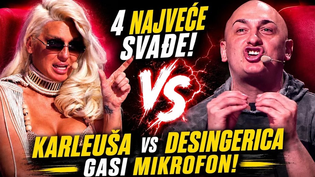 RASPLAMSALI SUKOB NA SCENI: Jelena Karleuša i Desingerica u žestokoj raspravi tokom Pinkovih zvezda (VIDEO) – svađa u Pinkovim zvezdama