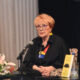Vedrana Rudan came to Belgrade to celebrate the Eighth of March with readers at the promotion of the book "Blacks in Florence", which was held in the Great Hall of the SKC. Vedrana Rudan je u Beograd sa citaocima proslavila Osmi mart na promociji knjige "Crnci u Firenci", koja je odrzana u Velikoj sala SKC-a.