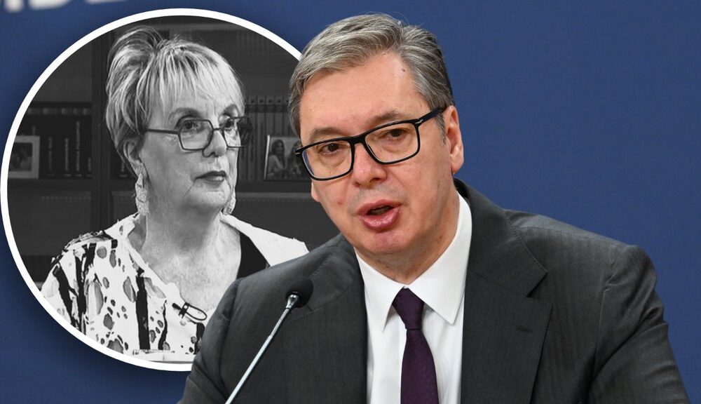 Predsednik Vučić uputio saučešće povodom smrti Vedrane Rudan – smrt Vedrane Rudan