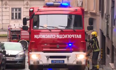 Vatra kod Pančevačkog mosta: Požar zahvatio rastinje i preti kolovozu – požar kod Pančevačkog mosta