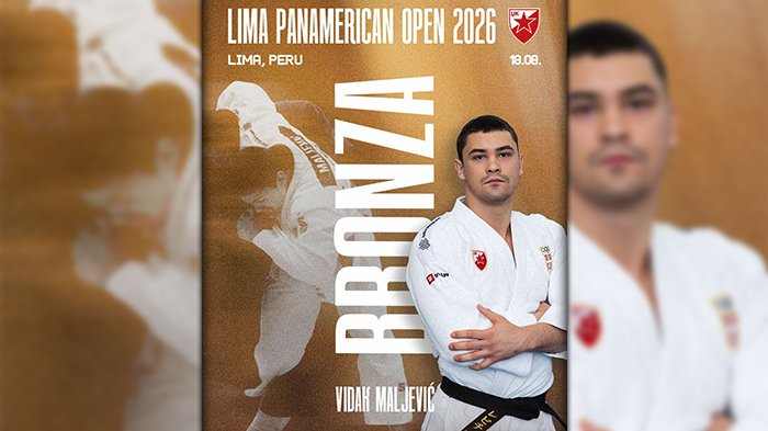 Vidak Maljević osvojio bronzu na Lima Panameriken openu za Crvenu zvezdu – Panameriken open u Limi