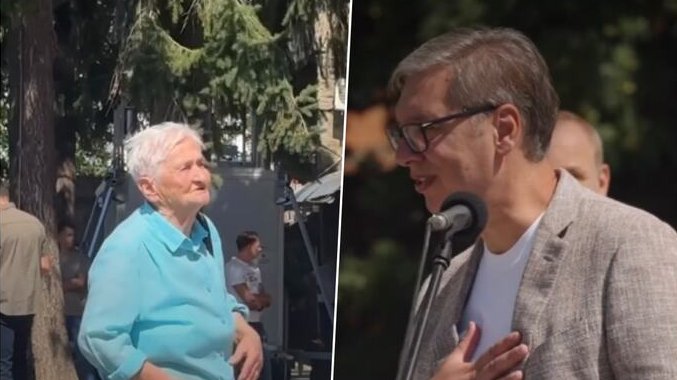 Aleksandar Vučić objavio snimak susreta sa bakom iz Topličkog okruga – Vučić Toplički okrug