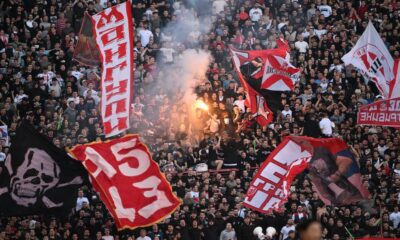 Delije zapalile Beograd pred duel Crvene zvezde i Viktorije: Korteo za pamćenje – korteo navijača kroz Beograd