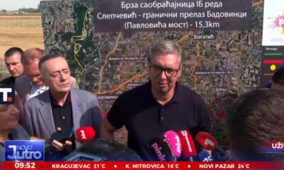 Predsednik Vučić najavio otvaranje brze saobraćajnice Slepčević-Badovinci do 19. decembra – brza saobraćajnica Slepčević-Badovinci