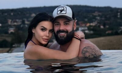 EMOTIVNA PORUKA UŽIVO IZ BAZENA: Luka Vujović i Anita Stanojlović uživaju na Fruškoj gori, fotka izazvala lavinu komentara (FOTO)