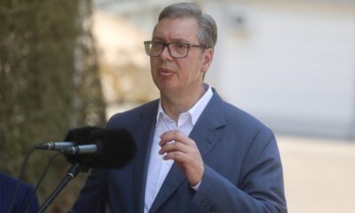 Aleksandar Vučić obilazi Deliblatsku peščaru zahvaćenu požarom i podržava vatrogasce – Deliblatska peščara zahvaćena požarom