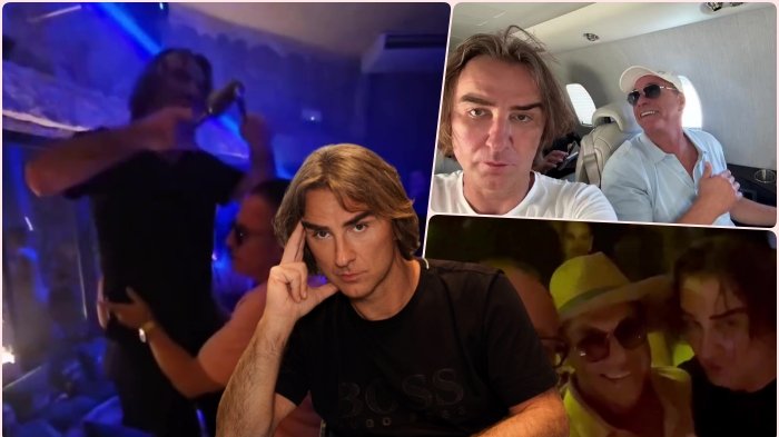 LUDO VEČE NA SARDINIJI UOČI PUTA: Željko Mitrović i Žan-Klod Van Dam zajedno krenuli za Beograd (VIDEO) – provod u klubu