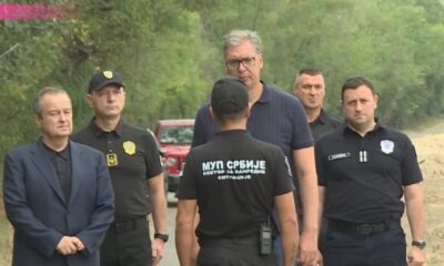 Predsednik Vučić negirao navode o namerno podmetnutim požarima u Deliblatskoj peščari – požari u Deliblatskoj peščari