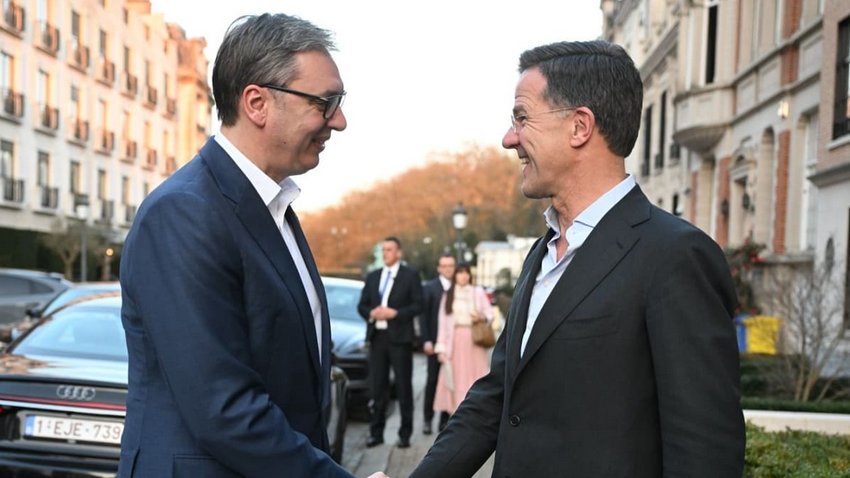 Predsednik Vučić očekuje razgovor sa Markom Ruteom o situaciji na Kosovu
